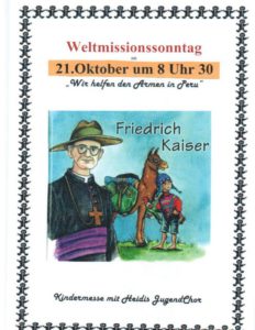 Familiengottesdienst zum Weltmissionssonntag