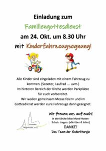 Familiengottesdienst - Weltmissionssonntag